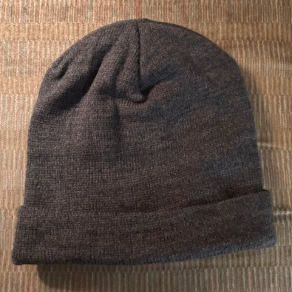2/$20 Unbranded Unisex black Knit One Size Beanie Hat NWOT